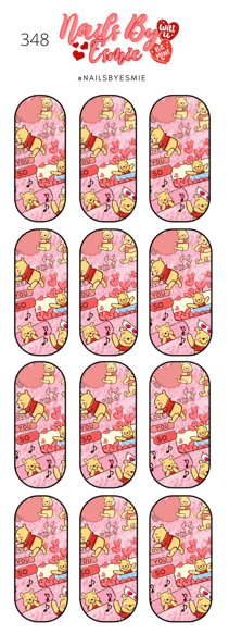 #348 Winnie The Pooh - Full Cover Decals