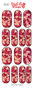 #354 Roses - Full Cover Decals