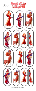 #356 Jessica Rabbit - Full Cover Decals