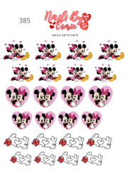 #385 Mickey & Minnie Mouse