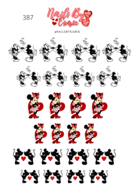 #387 Mickey & Minnie Mouse