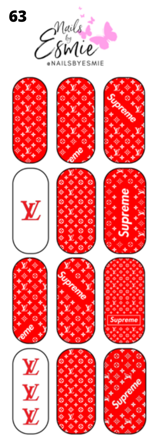 #63 Red Supreme LV